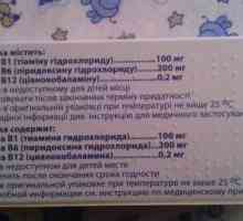 Lijek `Neovitam`: upute za uporabu, izjave. Kompleks vitamina B u tabletama