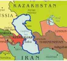 Kaspijska država: granice, karta. Koje se zemlje opiru Kaspijskim morem?