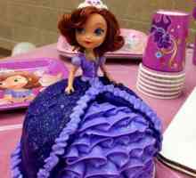 "Princess Sofia" - torta za rođendansku djevojku. Najjednostavnije dizajnerske ideje