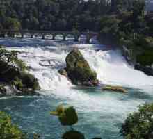 Prirodno orijentir Švicarske je slapovi Rajne