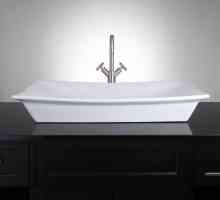 Pravokutni sudoper u kupaonici: dimenzije. Je li prikladno koristiti četverokutni sudoper?