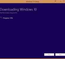 Proces instalacije `Windows 10` s USB flash pogona: naglašava