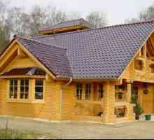 Projekt kuće je 6x9 s mansardom drveta. Projekti kuća od drva s mansardom 6x9 i verandom, terasa