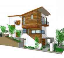 Projekti kuća na padini: značajke podruma i podruma