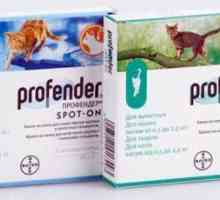 `Profender` za mačke: upute za uporabu, sastav i učinkovitost