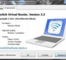 Program Switch Virtual Router: pregled, postavljanje, izjave. Izradite virtualnu Wi-Fi pristupnu…