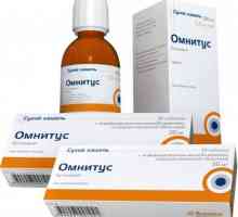 Anti-kašalj medicine «Omnitus»: upute za uporabu