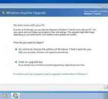 Proširivanje sustava Windows 7 uz nadogradnju Window Anytime