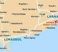 Udaljenost od Larnaka do Limassola: izračunajte vrijeme putovanja