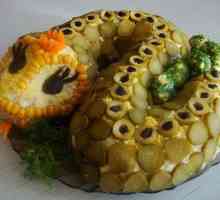 Recept za salatu `Snake`