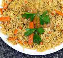 Recepti uzbečke pilau s piletinom. Kako kuhati uzbekski pilaf s piletinom?