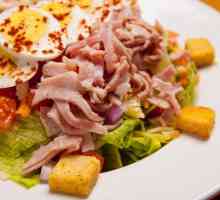 Recepti za salate s pršutom, krutom i rajčicom