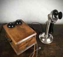 Retro-telefon disk (SSSR). Telefon s dial-up brojem