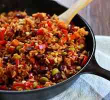 Riža s mješavinom mješavine: ideje za ukusna jela