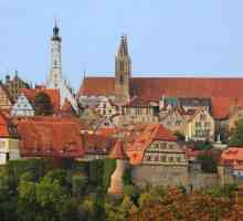 Rothenburg ob der Tauber: atrakcije i položaj na karti Njemačke