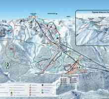 "Rosa Khutor" je rusko skijalište. Shema rute Rosa Khutor i složenost ruta