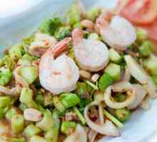 Salata od lignje i rakova, recept za gurmane