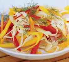 Salata od kupusa s paprom Bugarski - brz i ukusan