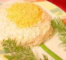 `Romashka` salata - izvorni ukras blagdanskog stola