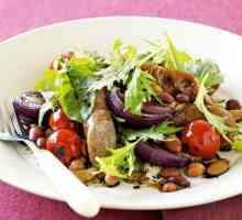 Salata s grahom i kobasicama: recept i sastojci