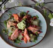 Salata s pastrvama: kuhanje recepata