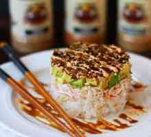 Salata s ružičastim lososom i rižom: novi recept s fotografijom