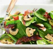 Salata s gljivama i kukuruzom: sastojci i recept