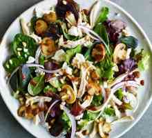 Salata s gljivama i sirom: receptima i izborom sastojaka