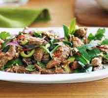 Tajlandska salata s govedinom: recept