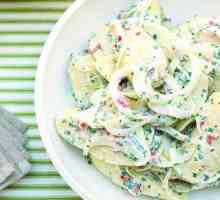 Salate s jogurtom: pripremanje recepata