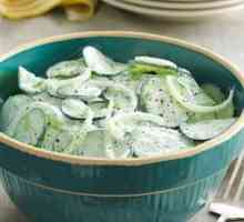 Salate s krastavcima: recepti. Svježa salata od krastavaca