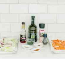 Salate s prženim mrkvom i lukom: recepti