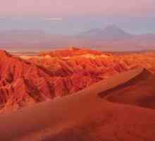 Najsitnija pustinja svijeta: fotografija i opis