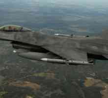 Zrakoplov F16, borac: fotografije, tehničke specifikacije, brzina, analogni