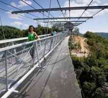 Najduži ovjesni most na svijetu u Sočiju