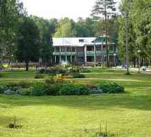 Sanatorium `Zeleni grad`, područje Ivanova. Sanatorija na području Ivanova
