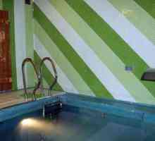 Sauna u Žukovki s bazenom: opis, adrese