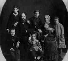 Obitelj Uljanova: povijest, djeca, fotografija