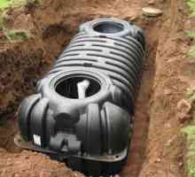 Septski spremnik za visoku razinu podzemnih voda: uređaj i instalacija