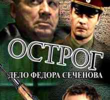Serija "Ostrog". Slučaj Fyodor Sechenov: glumci