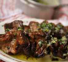 Shish kebabs: recept