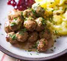 Švedski meatballs: recept