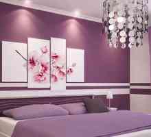 Lilac Bedroom: Ideje za fotografiju i dizajn