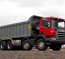 `Scania` - konstrukcija i kamenoloma kamionskih kamiona, učinkovita i pouzdana