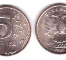 Koliko košta 1997. godine pet rubalja? Monetarni znakovi i njihove varijante