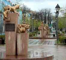 Trg Sibirskih mačaka - ugodan spomenik na herojima