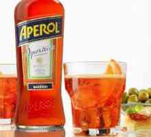 Nisko alkoholno piće "Aperol" je svježina u staklu