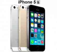 Smartphone iPhone 5S: specifikacije