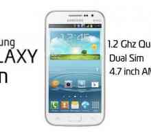 Smartphone Samsung Galaxy Win Duos: opis, recenzije