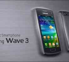 Smartphone Samsung Wave 3: pregled, značajke i recenzije